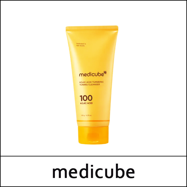 [medicube] (bo) Kojic Acid Turmeric Toning Cleanser 120g / 721(511)50(9) / 13,300 won(R) / S