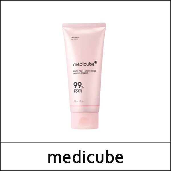 [medicube] (bo) PDRN Pink Niacinamide Whip Cleanser 120g / 521(311)50(9) / 13,100 won(R) / S