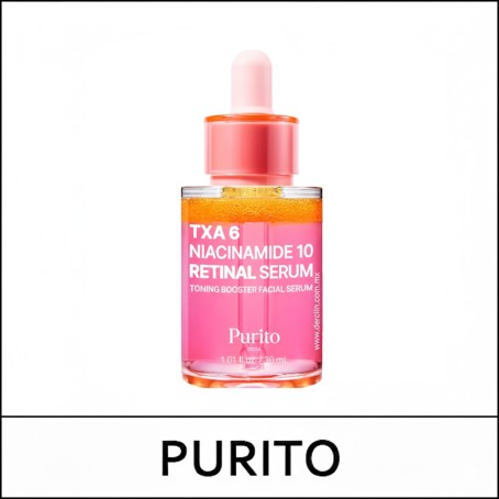 [PURITO] (bo) Purito Seoul TXA 6 Niacinamide 10 Retianl Serum 30ml / Box 64/192 / (jn) 741 / (j) 62150(10) / 13,600 won(R)