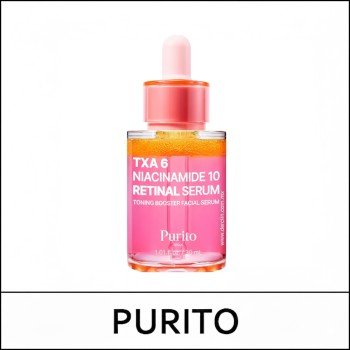 [PURITO] (bo) Purito Seoul TXA 6 Niacinamide 10 Retianl Serum 30ml / Box 64/192 / (jn) 741 / (j) 62150(10) / 13,600 won(R)