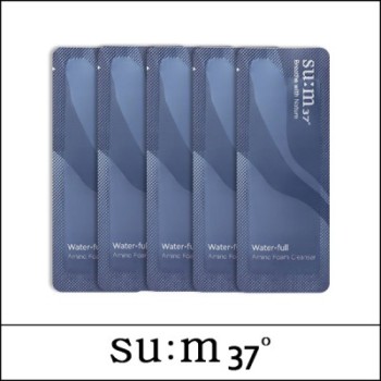 [SU:M37°] SUM (sg) Water-Full Amino Foam Cleanser 1ml*120ea(120ml) / 11(01)02(7) / 13,200 won(R)