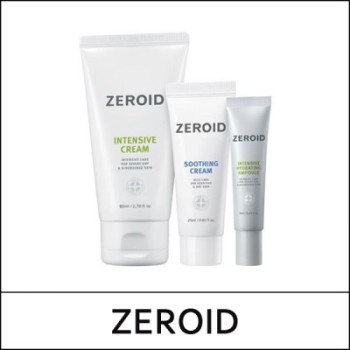 [ZEROID] ★ Sale 14% ★ (oy) Zeroid Intensive Cream Set (80ml + Sample) / (i) 362/ 882(62)50(9) / 32,000 won()