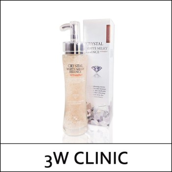 [3W Clinic] (b) Crystal White Milky Essence Vitamin Plus 150ml / Box 8/48 / 6502(4) / 6,700 won(R)
