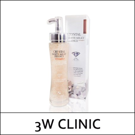 [3W Clinic] (b) Crystal White Milky Essence Vitamin Plus 150ml / Box 8/48 / 6502(4) / 6,700 won(R)