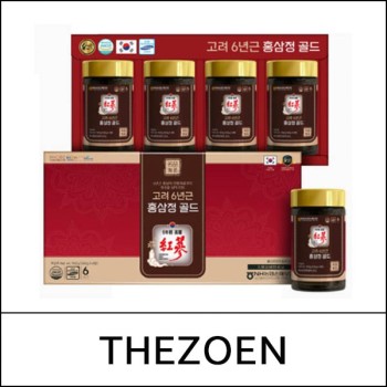 [THEZOEN] (sg) Korean 6 Years Red Ginseng Extract Gold (240g*4ea) 1 Pack / 고려 6년근 홍삼정 골드 / (bo) 341(31)/451(41)01(3kg) / 17,500 won(R)