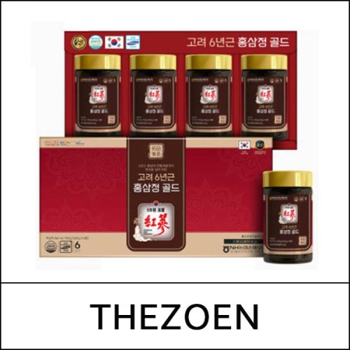 [THEZOEN] (sg) Korean 6 Years Red Ginseng Extract Gold (240g*4ea) 1 Pack / 고려 6년근 홍삼정 골드 / (bo) 341(31)/451(41)01(3kg) / 17,500 won(R)