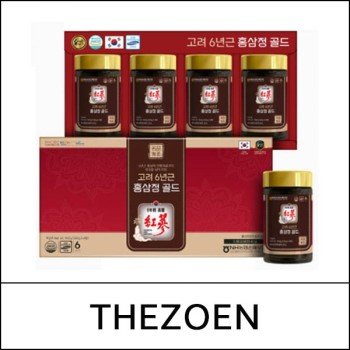 [THEZOEN] (sg) Korean 6 Years Red Ginseng Extract Gold (240g*4ea) 1 Pack / 고려 6년근 홍삼정 골드 / (bo) 341(31)/451(41)03(2.6kg) / 20,000 won(R)