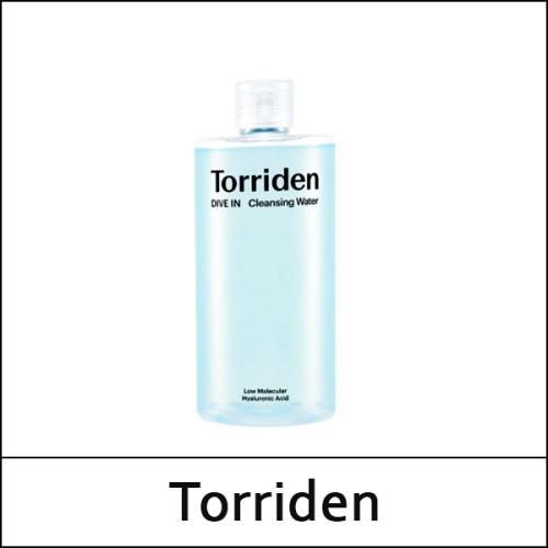 [Torriden] (bo) Dive-In Cleansing Water 400ml / Low Molecular Hyaluronic Acid Cleansing Water / 11(01)01(3) / 12,000 won(R)