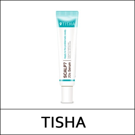 [TISHA] (jh) Scalp7 20s Seum 15g / EXP 2027.04 / Box 180 / 28(67)99(20) / 5,000 won(R) / 부피무게