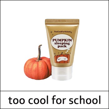 [Too Cool For School] (a) Pumpkin Sleeping Pack 30ml / Small Size / 5315(22) / 4,000 won(R)