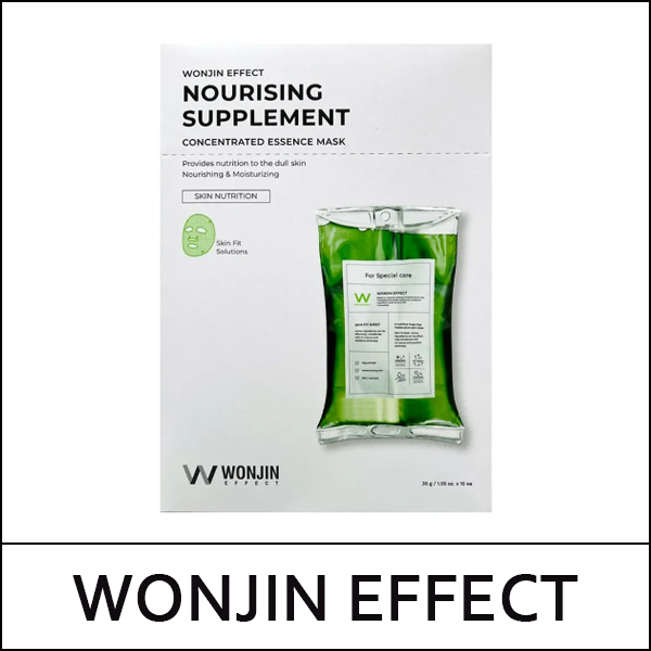 [WONJIN EFFECT] (bo) Nourising Supplement Concentrated Essence Mask (30g*10ea) 1 Pack / (sg) 77(07) / 27(56)/0702(3) / 8,400 won(R)
