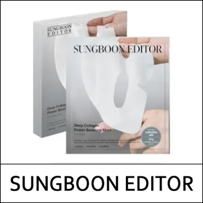 [SUNGBOON EDITOR] (j) Deep Collagen Power Boosting Mask (37g*4ea) 1 Pack / 121(11)50(5) / 12,800 won(R)