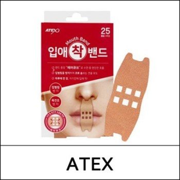 [ATEX] (a) Mouth Band (25ea) 1 Pack / 입애착밴드 / 8202(20) / 3,300 won(R) 