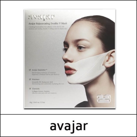 [avajar] ★ Sale 72% ★ (bo) Rejuvenating Double V Mask (18g*5ea) 1 Pack / (boL) 521(6R)275 / 49,000 won(R)