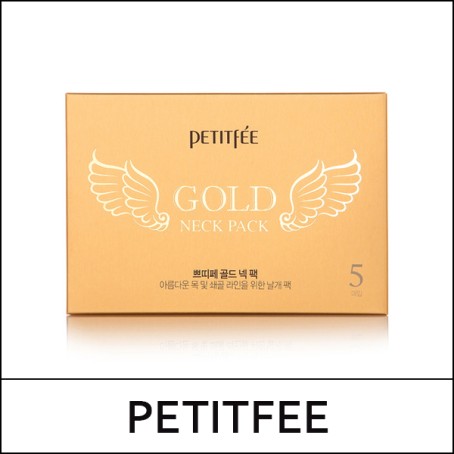 [Petitfee] (sd) Gold Neck Pack (10g*5ea) 1 Pack / Box 48 / 54(34)50(14) / 4,800 won(R) 