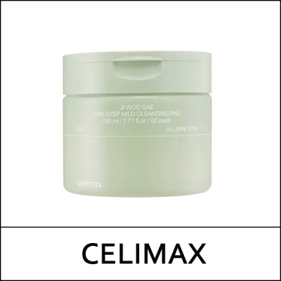 [CELIMAX] (j) JI WOO GAE One Step Mild Cleansing Pad 60ea(225ml) / 311(201)01(5) / 12,400 won(R)