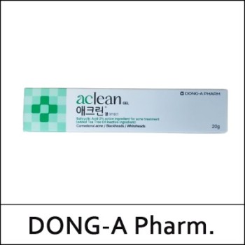 [DONG-A Pharm.] (bo) ACLean Gel 20g / (sg) 68(87) / 49(58)01(20) / 10,300 won(R)