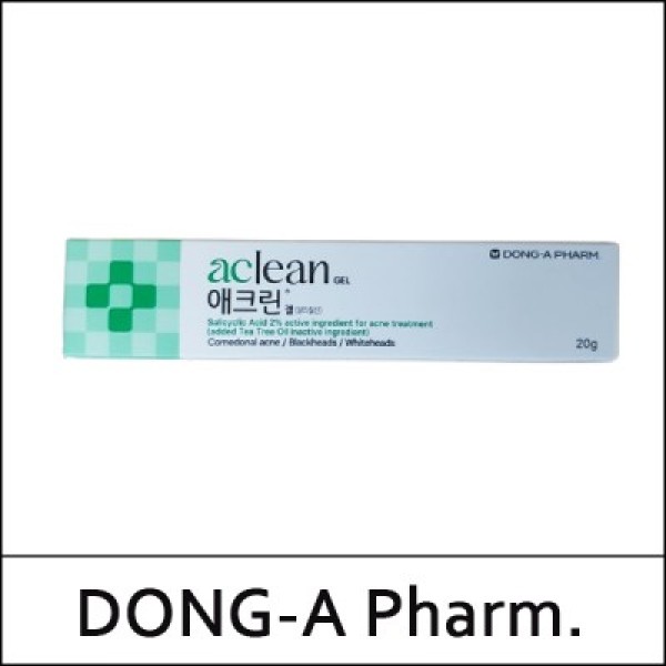 [DONG-A Pharm] (bo) ACLean Gel 20g / (sg) 38(57)/68(87) / (om) 38(67) / 49(58)99(20) / 9,400 won(R)