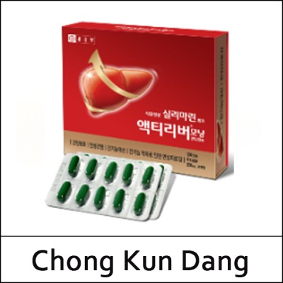 [CHONG KUN DANG] (sg) Actiliver Morning Soft Cap (120 Capsule) 1 Box / 242(22)20(2) / 25,400 won(R) / 부피무게