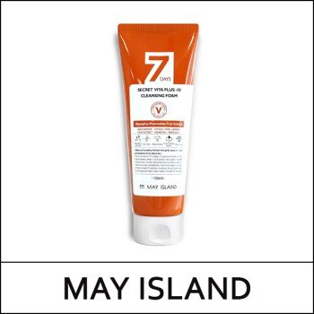 [MAY ISLAND] ★ Sale 68% ★ (s)  7Days Secret Vita Plus-10 Cleansing Foam 150ml / Box 50 / 33(8R)30 / 15,000 won(8R)