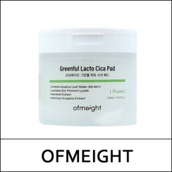 [OFMEIGHT] (sg) Greenful Lacto Cica Pad 70ea(160ml) / 49(58)50(4) / 9,900 won(R) 