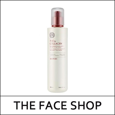 [THE FACE SHOP] ★ Sale 44% ★ (a) Pomegranate & Collagen Volume Lifting Toner 160ml / (cu) 19 / 99/10150(4) / 19,000 won(4)