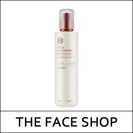 [THE FACE SHOP] ★ Sale 44% ★ (a) Pomegranate & Collagen Volume Lifting Toner 160ml / (cu) 19 / 99/10150(4) / 19,000 won(4)