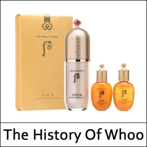 [The History Of Whoo] ★ Sale 58% ★ (sgL) Gongjinhyang Mi Essential Makeup Base Special Set 40ml / With Sample / (cu) 191 / (n) 571(951)/581(861)(4R)42 / 48,000(4)
