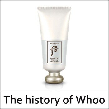 [The History Of Whoo] (sg) Gongjinhyang Seol Brightening Foam Cleanser 100ml / mini / 청안 클렌징폼 / 68(87)15(11) / 9,900 won(R)