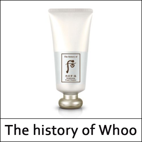 [The History Of Whoo] (sg) Gongjinhyang Seol Brightening Foam Cleanser 100ml / mini / 청안 클렌징폼 / 68(87)15(11) / 9,900 won(R)