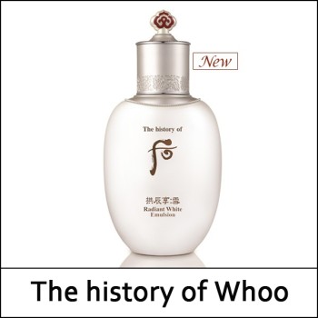 [The History Of Whoo] ★ Sale 56% ★ (a) Gongjinhyang Seol Radiant White Emulsion 110ml / (bo) / 582/292(4R)435 / 73,000 won(4)