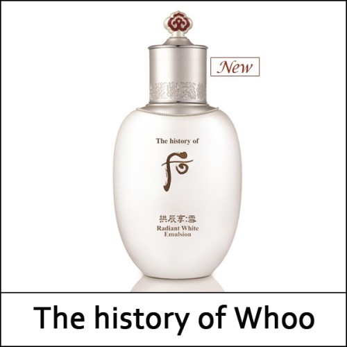 [The History Of Whoo] ★ Sale 56% ★ (a) Gongjinhyang Seol Radiant White Emulsion 110ml / (bo) / 582/292(4R)435 / 73,000 won(4)