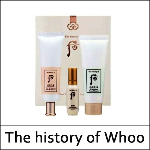 [The History Of Whoo] ★ Sale 56% ★ (sg) Gongjinhyang Seol Radiant White Tone Up Sunscreen Special Set(SunCream 50ml+With Sample) / (sgL) 891(81)/812(891)(7R)44 / 60,000 won() / Order Lead Time : 1 week