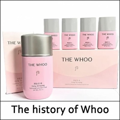 [The History Of Whoo] ★ Sale 58% ★ (sgL) Gongjinhyang Soo Vital Hydrating Sun Fluid Special Set / (a) / 481(861)(5R)415 / 48,000 won() / Sold Out