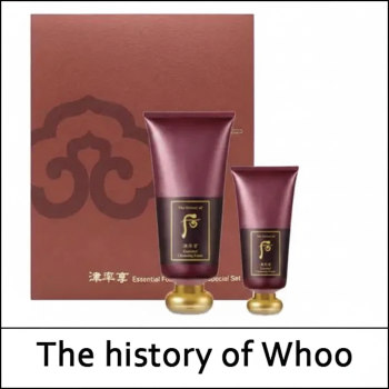 [The History Of Whoo] ★ Sale 57% ★ (a) Jinyulhyang Essential Cleansing Foam Special Set / With Sample / 진율향 진액폼 / (sgS) 461(941) / 81(5)43 / 45,000 won()