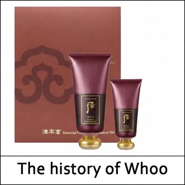 [The History Of Whoo] ★ Sale 57% ★ (sg) Jinyulhyang Essential Foam Cleanser Special Set / With Sample / 진율향 진액폼 / (n) / (sgL) 751(341)/461(941)02(4) / 46,000 won(4) / 부피무게