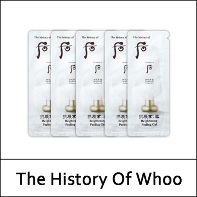 [The History Of Whoo] (sgL) Gongjinhyang Seol Brightening Peeling Gel 1ml*120ea(Total 120ml) / 청안젤 / 721(511)03(7) / 16,500 won(R)