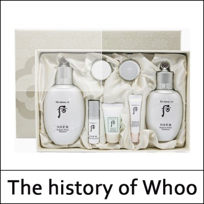 [The History Of Whoo] ★ Sale 56% ★ (a) Gongjinhyang Seol Radiant White 2pcs Special Set / New 2025 / 설 미백 2종 / 86(1.6R)435 / 142,000 won()