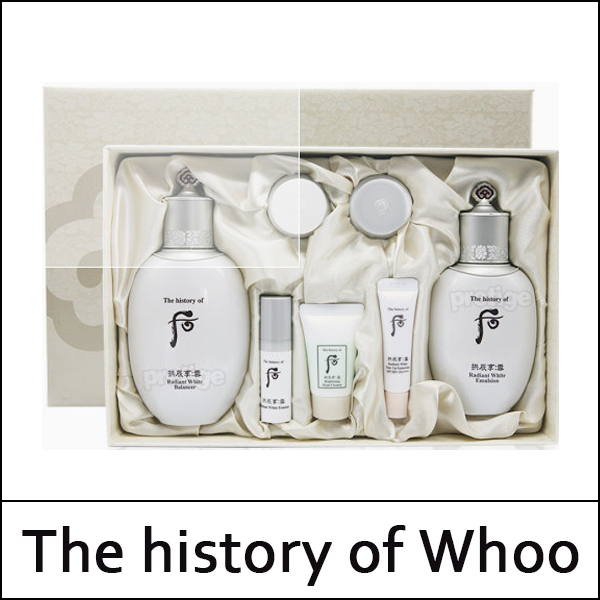 [The History Of Whoo] ★ Sale 57% ★ (a) Gongjinhyang Seol Radiant White 2pcs Special Set / 설 미백 2종 / (n) 44/334 / 865(1.6R)425 / 142,000 won()