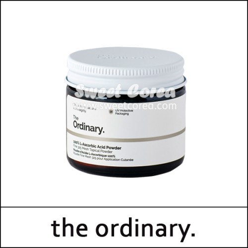 [the ordinary.] (oy) 100% L-Ascorbic Acid Powder 20g / 100% 엘-아스코르빅 애시드 파우더 / (j) 09(28) / 0901(11) / 10,000 won() / S