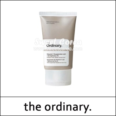 [the ordinary.] ★ Sale 10% ★ (bo) Vitamin C Suspension 23% + HA Spheres 2% 30ml / (cu) 511 / 10150(20) / 12,300 won() / 소가인상