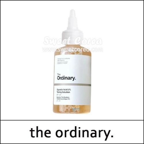 [the ordinary.] ★ Sale 33% ★ (jh) Glycolic Acid 7% Toning Solution 240ml / 글리코릭 애시드 / Box 27 / (cu) 08 / 11901(5) / 13,700 won(5)