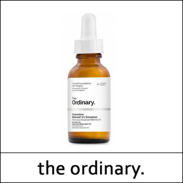 [the ordinary.] (oy) Granactive Retinoid 2% Emulsion 30ml / EXP 2026.12 / (bo) 841 / 66199(15) / 3,000 won(R)