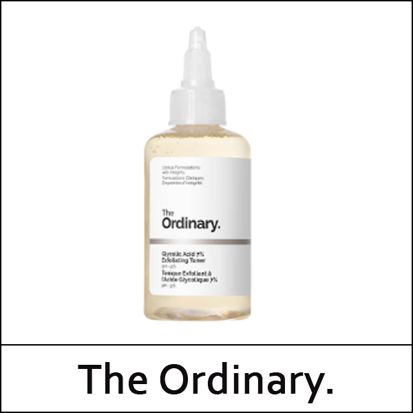 [the ordinary.] ★ Sale 10% ★ (oy) Glycolic Acid 7% Exfoliating Toner 240ml / Box 27 / (bo) 341(31)/711 / (jh) 531(321)/11 / 251/74150(5) / 16,900 won(5) / S