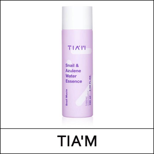 [TIA'M] TIAM ★ Sale 20% ★ (pw) Snail & Azulene Water Essence 180ml / Box 45 / 66(7R)49 / 14,500 won(7R)