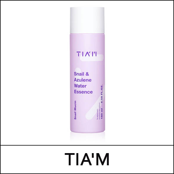 [TIA'M] ★ Sale 20% ★ (pw) Snail & Azulene Water Essence 180ml / Box 45 / 66(7R)48 / 14,500 won(7R) / S