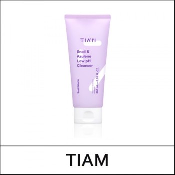 [TIA'M] TIAM ★ Sale 20% ★ (pw) Snail & Azulene Low pH Cleanser 200ml / Box 40 / 34(7R)51 / 9,900 won(6R)