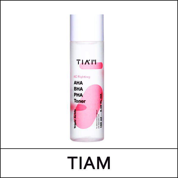 [TIA'M] (pw) AC Fighting AHA BHA PHA Toner 180ml /  EXP 2027.02 / Box 45 / 56(6R)48 / 15,000 won(6R)