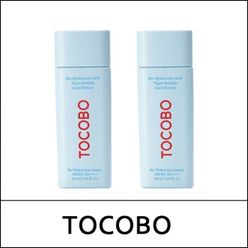 [TOCOBO] (bo) [1+1] Bio Watery Sun Cream Duo Set (50ml*2ea) 1 Pack / 902(91)50(9) / 21,900 won(R)