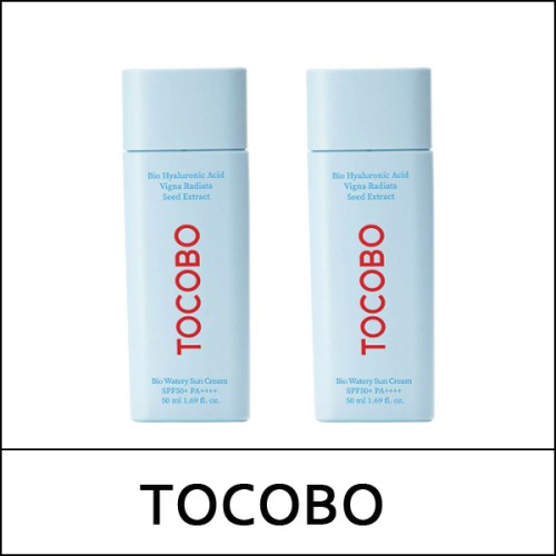 [TOCOBO] (bo) [1+1] Bio Watery Sun Cream Duo Set (50ml*2ea) 1 Pack / 902(91)50(9) / 21,900 won(R)